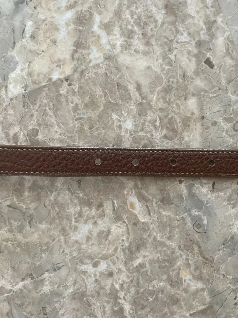 Vintage, Dooney & Bourke Pebbled Leather Belt